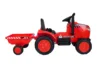 Tractor electric pentru copii Nichiduta JCX Heavy 12V Red cu telecomanda si remorca detasabila