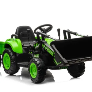 Tractor electric pentru copii cu Cupa si Remorca detasabila