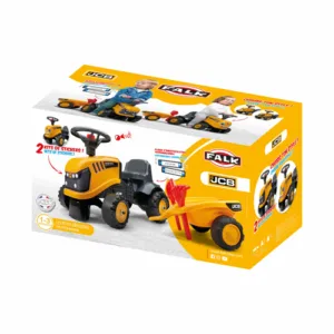 Tractor pentru copii fara pedale Falk JCB