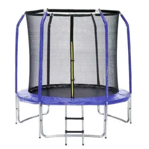 Trambulina cu plasa de siguranta Ocie Blue 244 cm