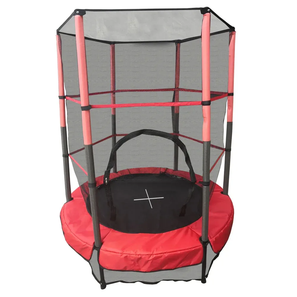 Trambulina cu plasa de siguranta Springboard 140 cm Orange