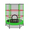 Trambulina cu plasa de siguranta Springboard 140 cm Verde