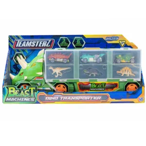 Transportator Dino cu masini si figurine
