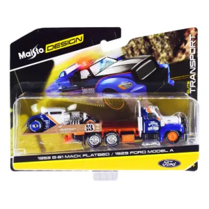 Transportor si masinuta Maisto Design