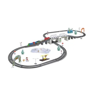 Tren de Craciun Power Train 147 x 89 cm