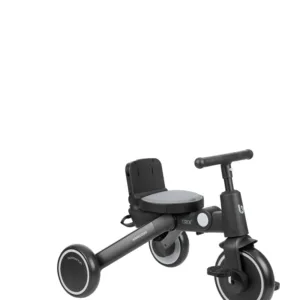 Tricicleta 8in1 pentru copii KikkaBoo Trix 2 Gri ultrapliabila