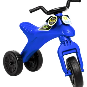Tricicleta copii cu trei roti fara pedale Dohany EDU Bike Albastru