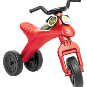 Tricicleta copii cu trei roti fara pedale Dohany EDU Bike rosu