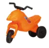 Tricicleta copii cu trei roti fara pedale Dohany mediu culoarea portocaliu