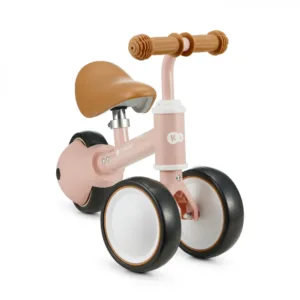 Tricicleta copii de echilibru Kinderkraft Cutie fuzzy peach