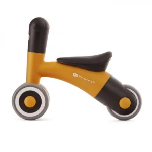 Tricicleta copii de echilibru Kinderkraft Minibi honey yellow