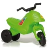 Tricicleta copii fara pedale Dohany Mini SuperBike Verde pana la 30 kg pentru copii intre 2 si 4 ani