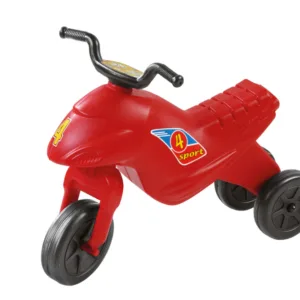 Tricicleta copii fara pedale Dohany mediu Super Bike culoarea rosie