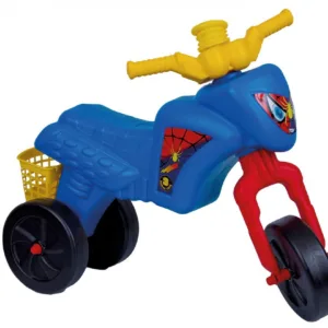 Tricicleta copii fara pedale Spider multicolor de la 2 ani pana la 20 kg