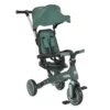 Tricicleta cu parasolar si scaun rotativ 360 Trike Juno Verde