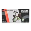 Tricicleta cu pedale pentru copii Byox Twidle Green cu Roti EVA