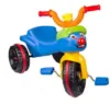 Tricicleta pentru copii Burak Toys Funny Orange cu claxon si pedale