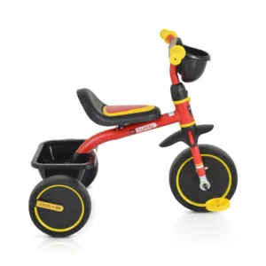 Tricicleta pentru copii Byox Buddy Red cu cosulete de depozitare