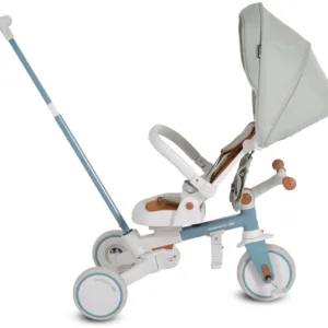 Tricicleta pentru copii Byox Compacto Blue 4in1 ultrapliabila