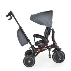Tricicleta pentru copii Byox Pluto Grey pliabila
