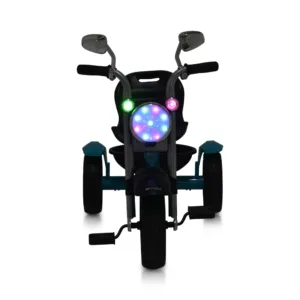 Tricicleta pentru copii Byox Retro Blue cu far luminos
