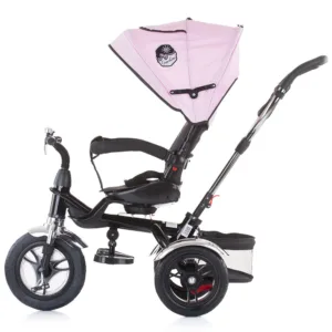 Tricicleta pentru copii Chipolino Arena Peony Pink cu sezut reversibil