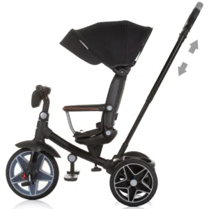 Tricicleta pentru copii Chipolino Derby obsidian