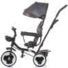 Tricicleta pentru copii Chipolino Jazz Anthracite cu sezut rotativ 360 grade