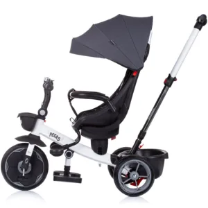Tricicleta pentru copii Chipolino Pegas Anthracite cu sezut reversibil