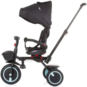 Tricicleta pentru copii Chipolino Quick Fold Ebony pliabila