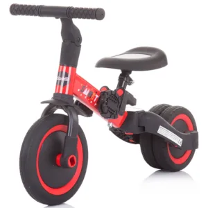 Tricicleta pentru copii Chipolino Smarty Red 2 in 1