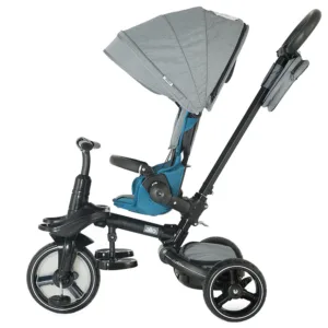 Tricicleta pentru copii Coccolle Alto Blue multifunctionala