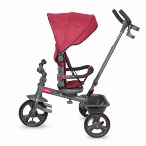 Tricicleta pentru copii Coccolle Primo Magenta multifunctionala