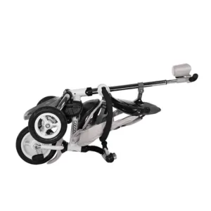 Tricicleta pentru copii Coccolle Urbio Air Gri pliabila