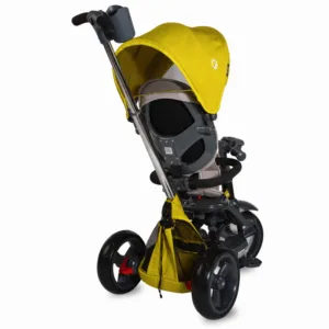 Tricicleta pentru copii Coccolle Velo Mustar 4 in 1