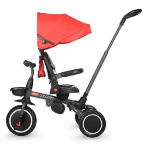 Tricicleta pentru copii Coccolle Venti Chili Pepper multifunctionala