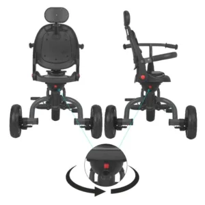 Tricicleta pentru copii Coccolle Venti Magenta multifunctionala