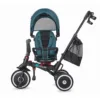Tricicleta pentru copii Coccolle Vispo Turquoise Tide multifunctionala
