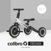 Tricicleta pentru copii Colibro Tremix Blank transformabila