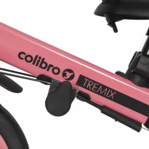 Tricicleta pentru copii Colibro Tremix Up Rose Ride On 5 in 1 transformabila