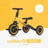 Tricicleta pentru copii Colibro Tremix banana Ride On transformabila 4 in 1