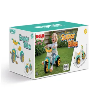 Tricicleta pentru copii Dolu Super bike Pastel