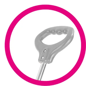 Tricicleta pentru copii Dolu Unicorn Roz cu maner de control pentru parinte