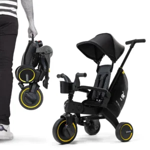 Tricicleta pentru copii Doona Liki Trike Midnight Editie limitata