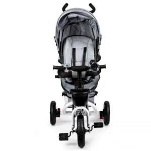 Tricicleta pentru copii Ecotoys Jm-068-17 Gri cu sezut rotativ