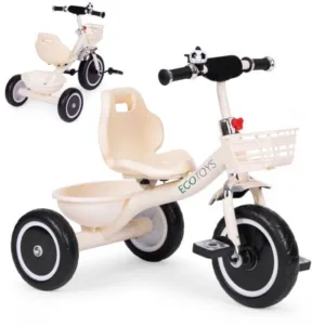 Tricicleta pentru copii Ecotoys WQL-1999 Bej