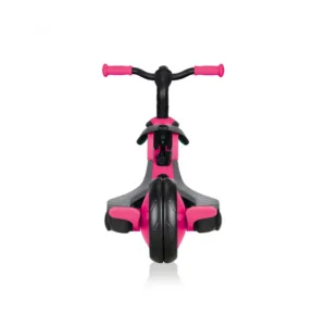 Tricicleta pentru copii Globber Explorer 4 in 1 Roz cu control parental