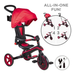 Tricicleta pentru copii Globber Explorer Rosu
