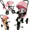 Tricicleta pentru copii Ikonka Trike Fix V3 Pink