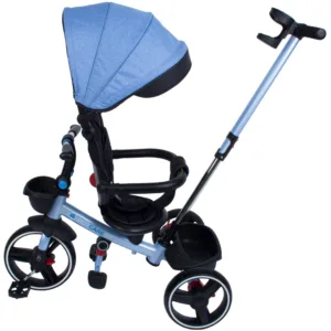 Tricicleta pentru copii KidsCare Impera Albastru pliabila